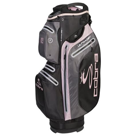 Cobra 2019 Ultradry Waterproof Ladies Golf Cart Bag Black/Pink ...