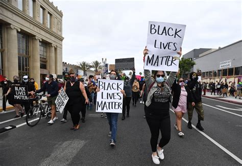 Peaceful protests against police brutality unfold throughout Long Beach ...