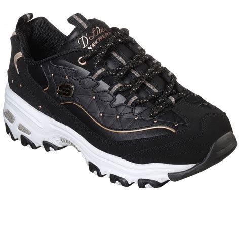 Skechers D'Lites Glamour Feels Womens Trainers - Women from Charles Clinkard UK