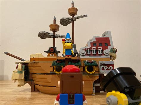 We Build the LEGO Super Mario: Bowser's Airship, Which Triggered a ...