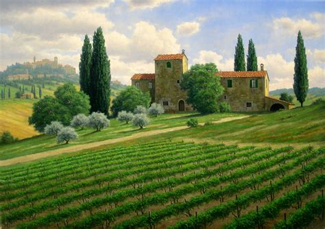 Toskana | Tuscany landscape, Landscape, Pictures to paint