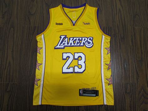 2019/20 Adult Lakers basketball jersey shirt James 23 yellow Grizzlies Basketball, Lakers ...