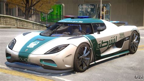 Koenigsegg Agera Police PJ4 for GTA 4