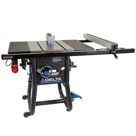 DELTA Contractor Saws 10-in Carbide-Tipped Blade 15-Amp Table Saw in the Table Saws department ...