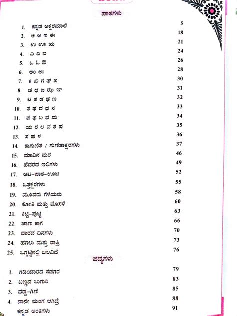 Kannada Book 1st | PDF