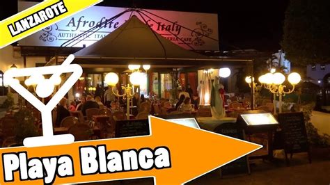 Image De Plage: Playa Blanca Lanzarote Marina Restaurants