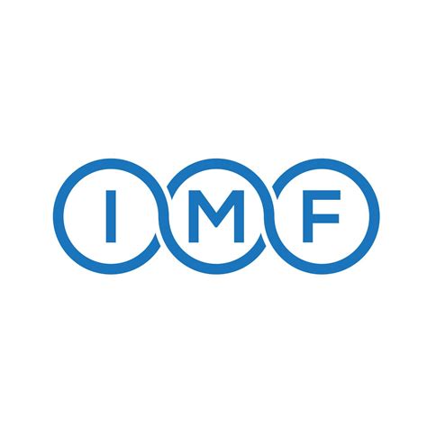 IMF letter logo design on white background. IMF creative initials letter logo concept. IMF ...