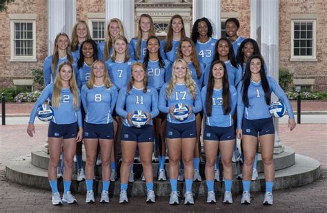 UNC Volleyball Team 2016 | Volleyball, Volleyball team, Unc