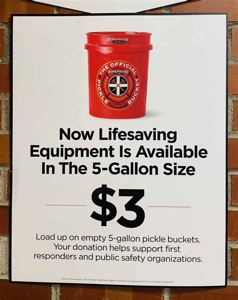 Get Empty 5-Gallon Pickle Bucket for $3 at Firehouse Subs - Mile High on the Cheap