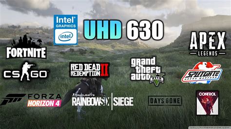 Intel UHD Graphics 630 Test In 10 Games, 43% OFF