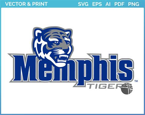 Memphis Tigers - Wordmark Logo (2021) - College Sports Vector SVG Logo ...