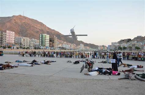 Yemen activists hold silent protest against drone strikes | Yemen ...