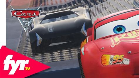 Cars 3: Lightning McQueen vs Jackson Storm EPIC Stunt Race | Lightning ...