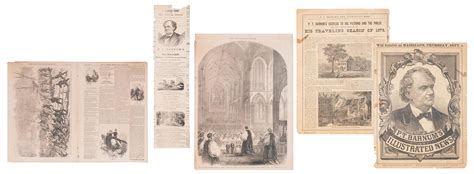 Sold Price: Lot of 19th Century P.T. Barnum Related Circus Newspaper Cl... - June 6, 0121 10:00 ...