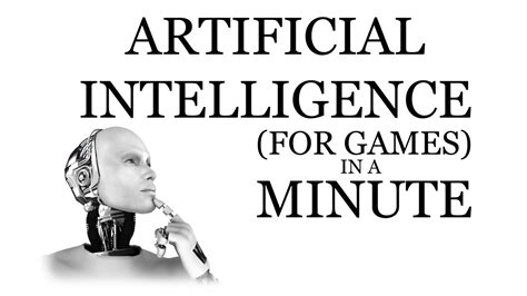 Artificial Intelligence (for Games) in a Minute - YouTube