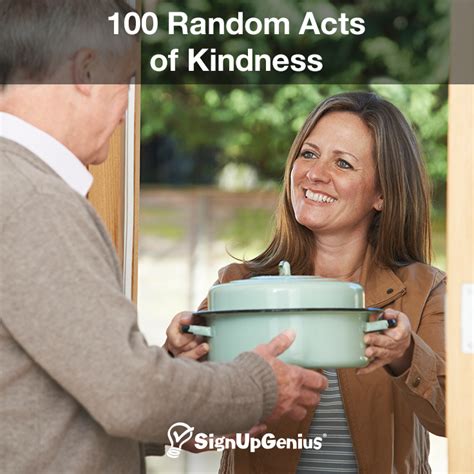 100 Random Acts of Kindness Ideas | Random acts of kindness, Acting, Kindness