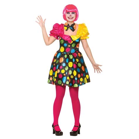 Circus Clown - Adult Costume - Ladies Costumes from A2Z Fancy Dress UK