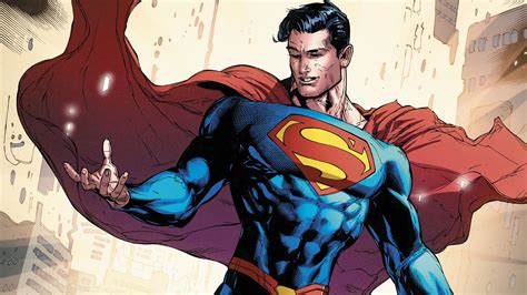 DC Comics, Superman, comic art, comics, cape, muscles HD Wallpaper