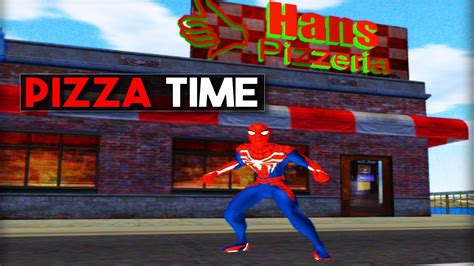 10 Minutes of PS4 Spider-man Pizza Time - Spider-man 2 MOD - YouTube