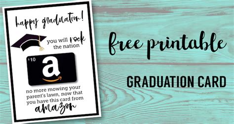 Free Printable Graduation Card - Paper Trail Design