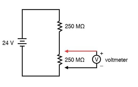 Voltmeter Impact on Measured Circuit | DC Metering Circuits | Electronics Textbook