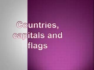 PPT - Countries and Capitals song PowerPoint Presentation, free download - ID:289581