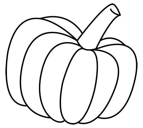 Free Printable Pumpkin Coloring Page | The Best Porn Website