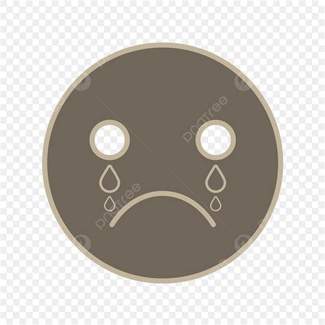 Crying Emoji Vector PNG Images, Vector Cry Emoji Icon, Emoji Icons, Cry, Emoji PNG Image For ...