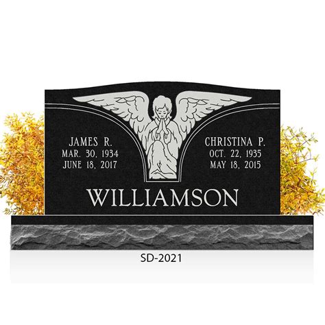 Double Headstone, Gravestone, and Tombstone Prices — Brown Memorials