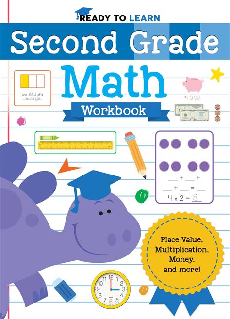 Ready to Learn: Second Grade Math Workbook | Book by Editors of Silver ...