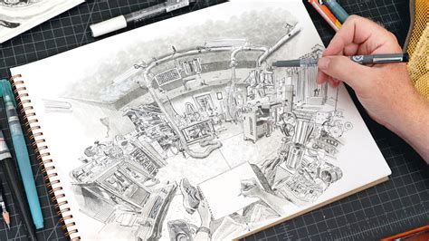 Incredible Collection of Full 4K Perspective Drawing Images - Over 999 ...