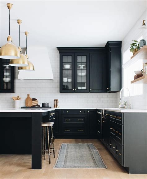 Kitchens of Instagram on Instagram: “Loving these black cabinets from ...