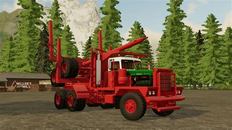 V1.4 - FS22 Pacific P16 Logging Truck by Elk Falls Logging