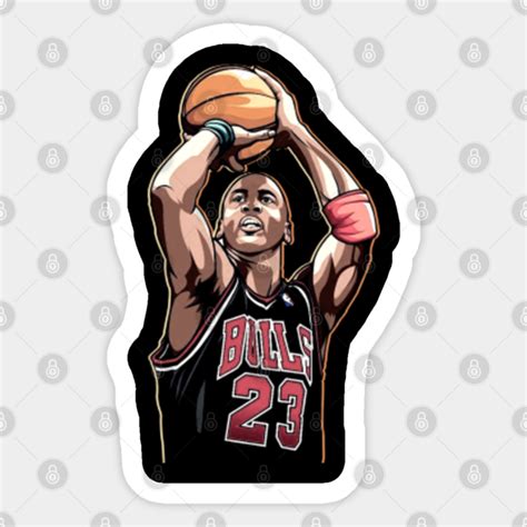 Classic Michael Jordan - Michael Jordan - Sticker | TeePublic