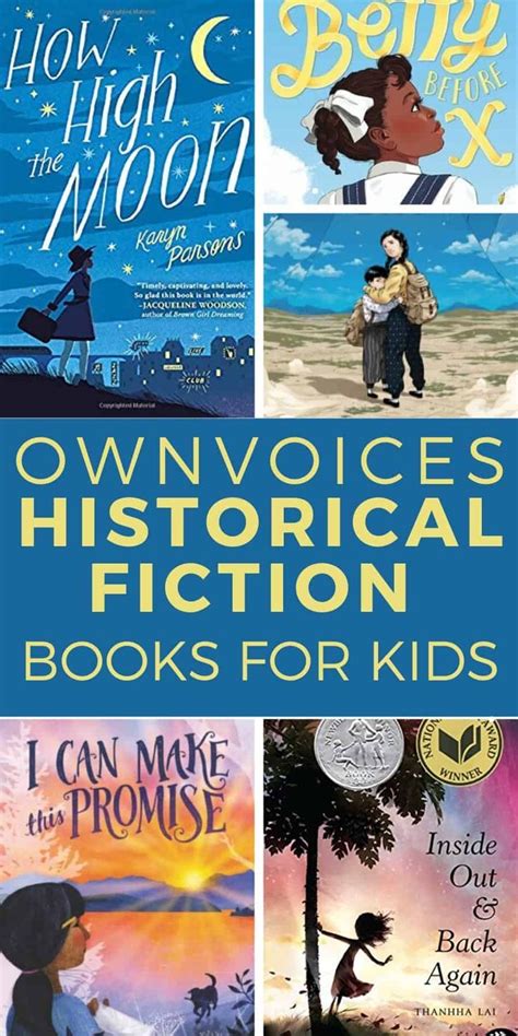 OwnVoices Historical Fiction Chapter Books | Chapter books, Historical fiction, Historical ...