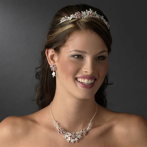 Lovely Floral Bridal Tiara - Elegant Bridal Hair Accessories