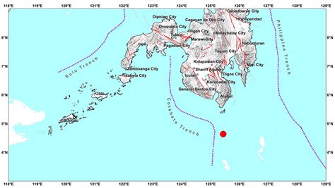 Sarangani rocked by 6.2 magnitude quake | PressOnePH