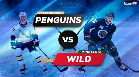 Penguins vs Wild Game Preview, Odds, Picks & Predictions