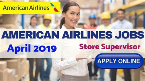 American Airlines Jobs For Stores Supervisor In October 2024