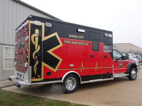 2020 David City Fire & Rescue Type I Custom Ambulance | American ...