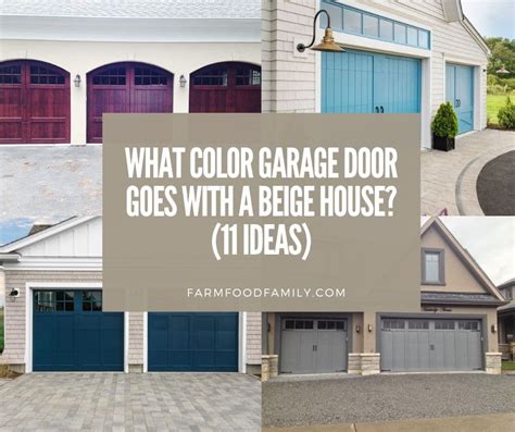 What Color Garage Door Goes with a Beige House? (11 Ideas)