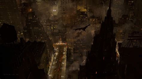 Online crop | HD wallpaper: Batman, Batman Begins, city, building ...