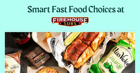 How to Make Smart Food Choices at Firehouse Subs for Weight Loss and Health