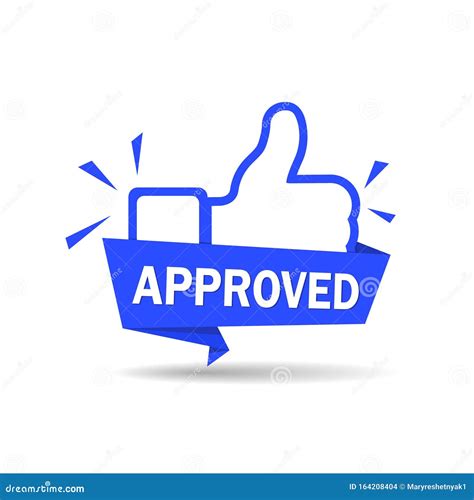 Approve Tag, Label Icon Vector Illustration | CartoonDealer.com #198403234