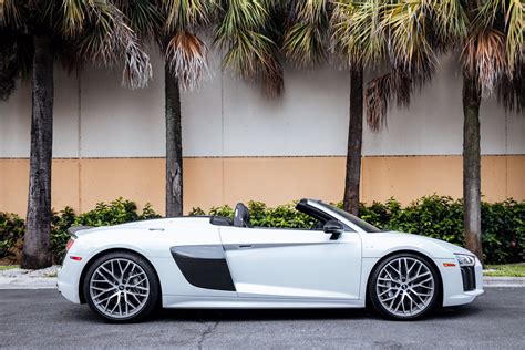 Pre-Owned 2018 Audi R8 Spyder V10 plus Convertible in West Palm Beach #49321 | GotSpeed