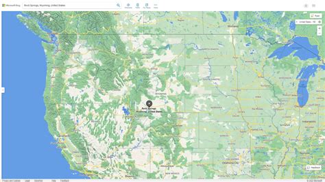 Rock Springs, Wyoming Map