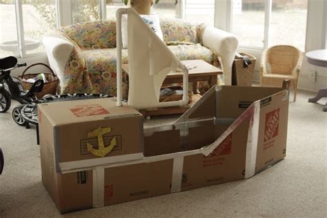 How to Make a Pirate Ship Out of Cardboard Boxes – 8 Clever Ways - Tiny Fry