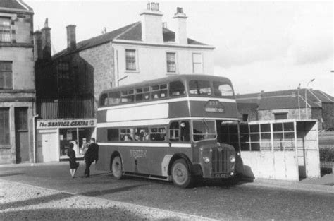 Fore Street Bus Station, Port Glasgow (October 1968) pic Guy | Old port, Greenock, Glasgow