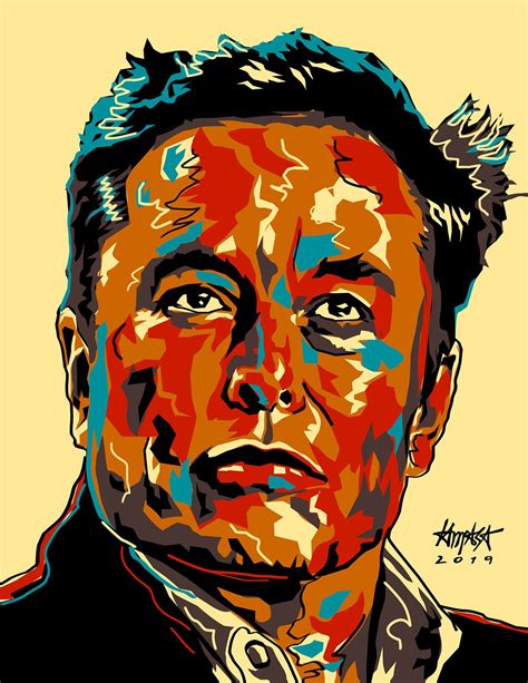 Elon Musk on Behance | Face paint set, Visionary art, Space art