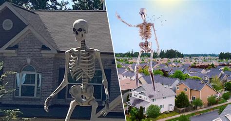 All hail the 12-foot Home Depot skeleton, the Halloween mascot of 2020